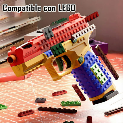 BlockShot™ Pistola Lego Antiestrés